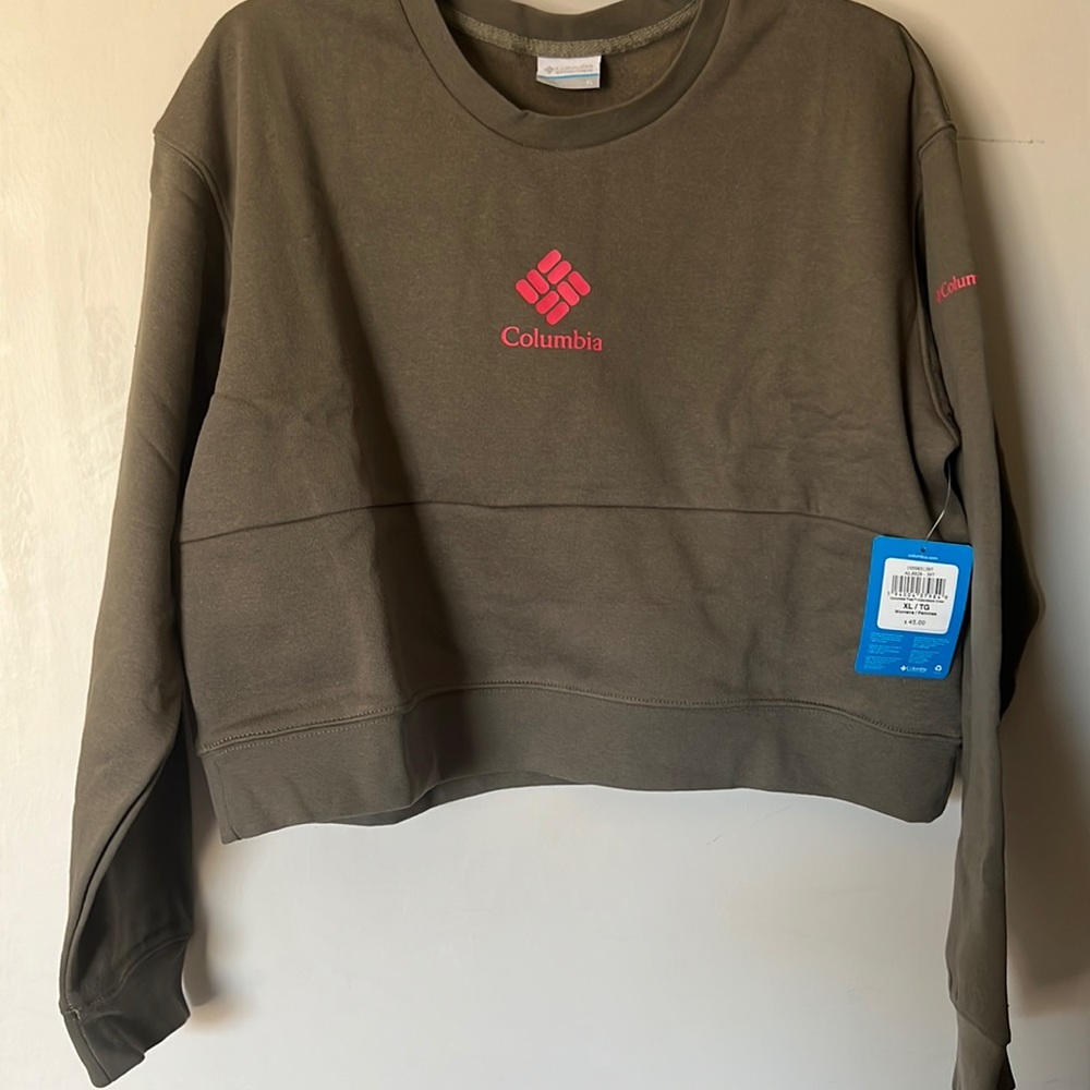 Columbia Trek Colorblock Crew sweatshirt size XL
